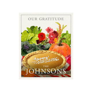 Pumpkin Pie - Word Play Labels