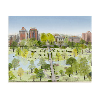 Boston Public Garden - Art Print