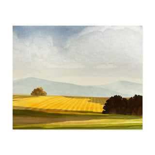 Golden Field - Art Print