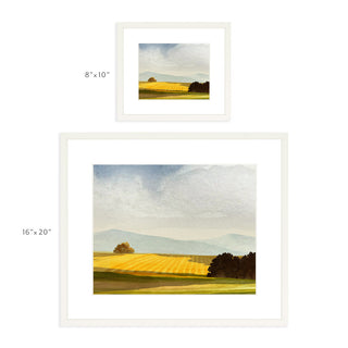 Golden Field - Art Print