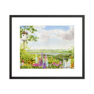 Butterfly Garden - Art Print