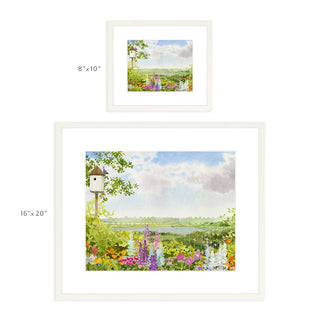 Butterfly Garden - Art Print