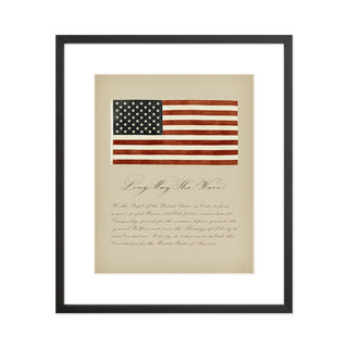Long May She Wave - Vertical - Art Print