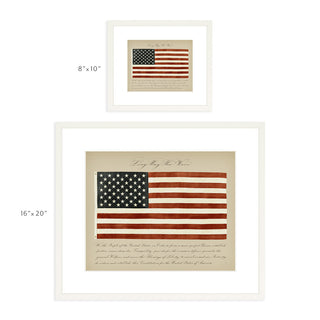 Long May She Wave - Horizontal - Art Print
