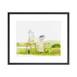 Plein Air Artist - Art Print
