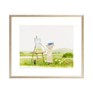 Plein Air Artist - Art Print