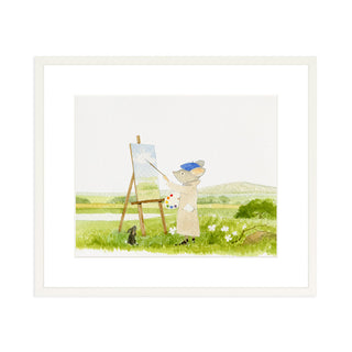 Plein Air Artist - Art Print
