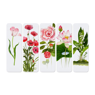 Pink Posies - Bookmarks