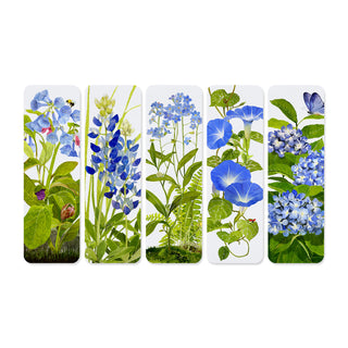 Blossoms in Blue - Bookmarks
