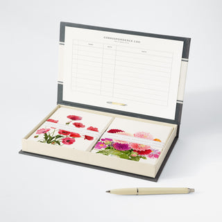 Poppies and Dahlias - Desk Box Couplet