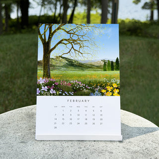 2027 Desk Calendar - Drawn to Nature