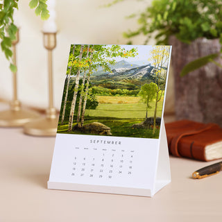 2027 Desk Calendar - Drawn to Nature