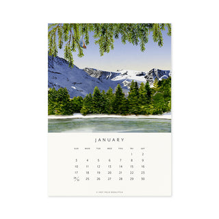 2027 Desk Calendar - Drawn to Nature