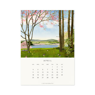 2027 Desk Calendar - Drawn to Nature