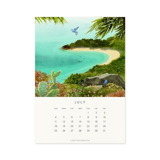 2027 Desk Calendar - Drawn to Nature
