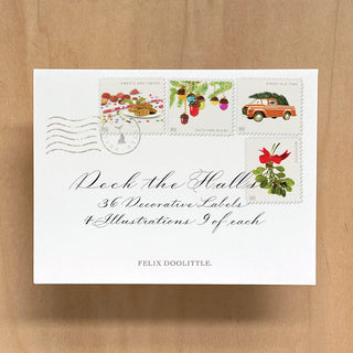 Deck the Halls - Decorative Labels