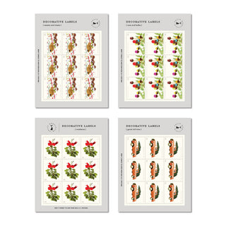 Deck the Halls - Decorative Labels