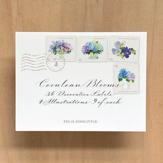 Cerulean Blooms - Decorative Labels
