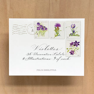 Violettes - Decorative Labels