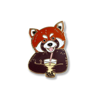 Bubble Tea Panda - Enamel Pin