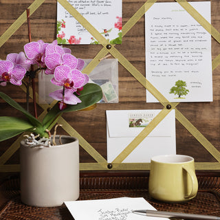 Blue Hearts - Letter Writing Paper