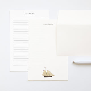Yacht Americana - Letter Writing Paper