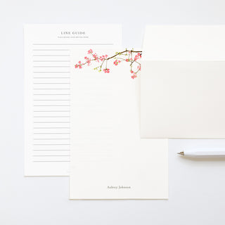 Pink Cherry - Letter Writing Paper