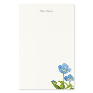 Blue Poppies - Letter Writing Paper