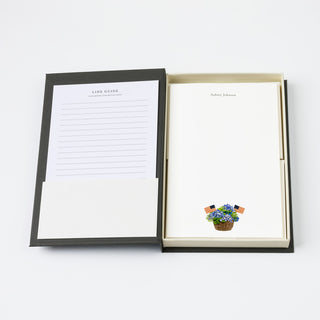 Hydrangea Basket - Letter Writing Paper