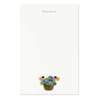Hydrangea Basket - Letter Writing Paper