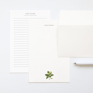Acorn Crest - Letter Writing Paper