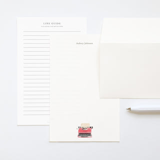 Retro Typewriter - Letter Writing Paper
