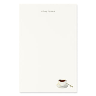 Black Coffee - Letter Writing Paper