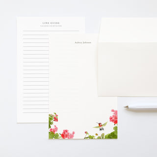 Anna's Hummingbird - Letter Writing Paper