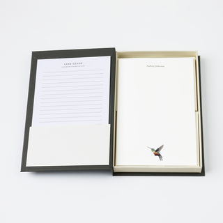 Iridescent Hummingbird - Letter Writing Paper