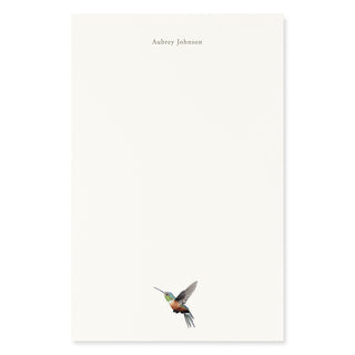 Iridescent Hummingbird - Letter Writing Paper