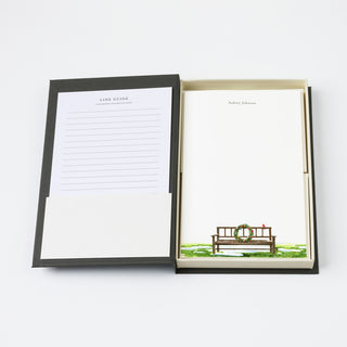 Snowy Wreath - Letter Writing Paper