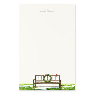 Snowy Wreath - Letter Writing Paper