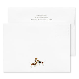 Spring and Beagles - Signature Note Cards