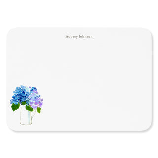 Hydrangea Pitcher - Signature Note Cards