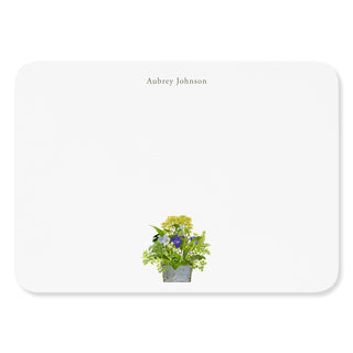 Flowers and Ferns - Signature Note Cards