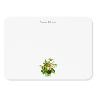Tropical Blossoms - Signature Note Cards