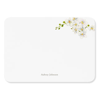 Orchid Cascade - Signature Note Cards
