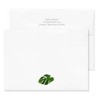 Swiss Cheese Plant - Signature Note Cards