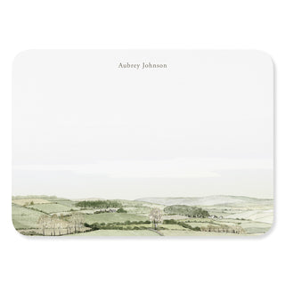 Countryside Fields - Signature Note Cards