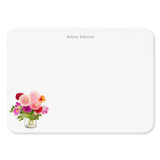 Autumn Dahlias - Signature Note Cards