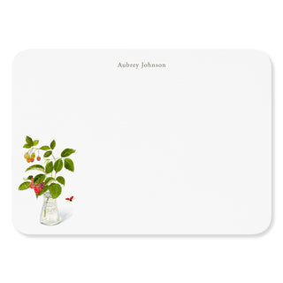 Raspberry in Jar - Signature Note Cards
