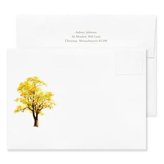 Autumn Maple - Signature Note Cards