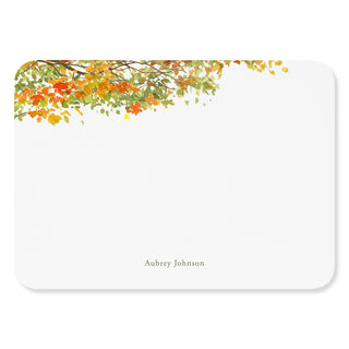 Autumn Maple - Signature Note Cards