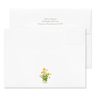 Garden Ranunculus - Signature Note Cards